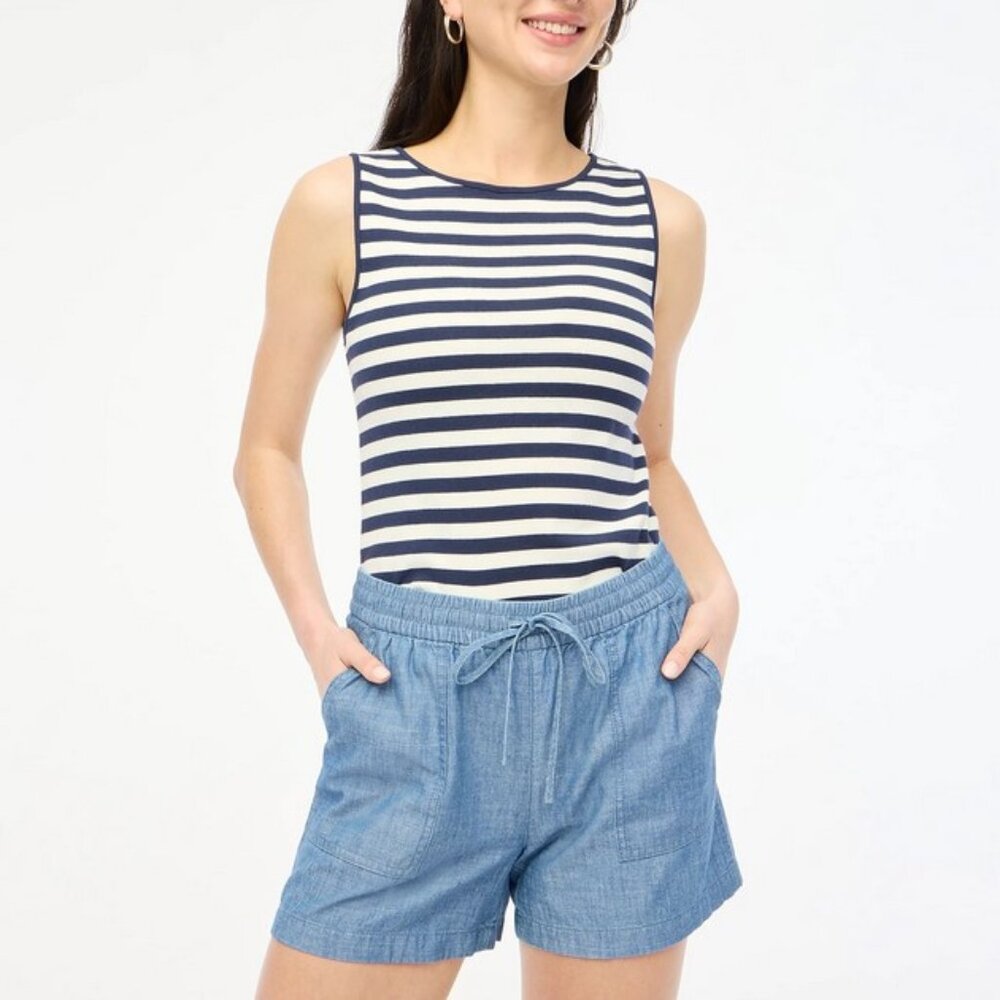 J. Crew Cotton drawstring short XXL